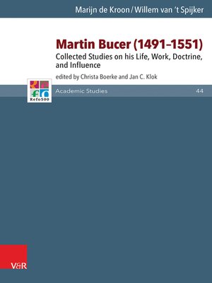 cover image of Martin Bucer (1491–1551)